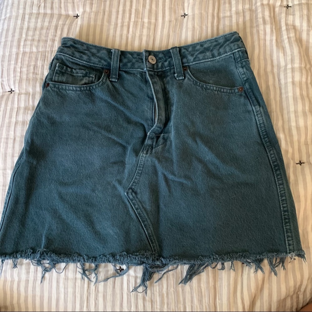 ABERCROMBIE Green Skirt.
